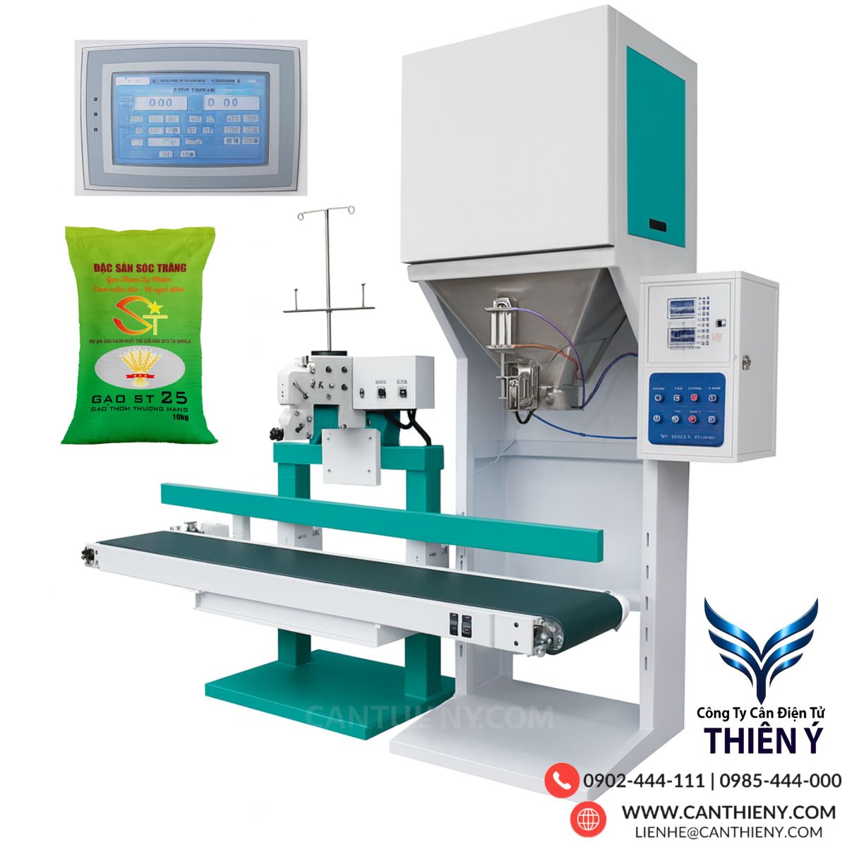 Cân Điện Tử Đóng Bao 10kg – Chính Hãng, Giá Tốt