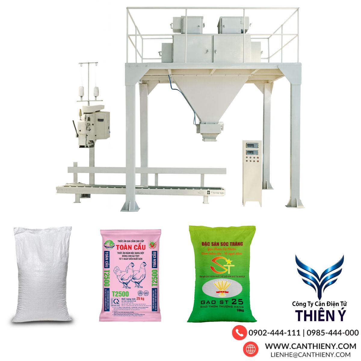 Cân Điện Tử Đóng Bao Bảo Hành Chính Hãng