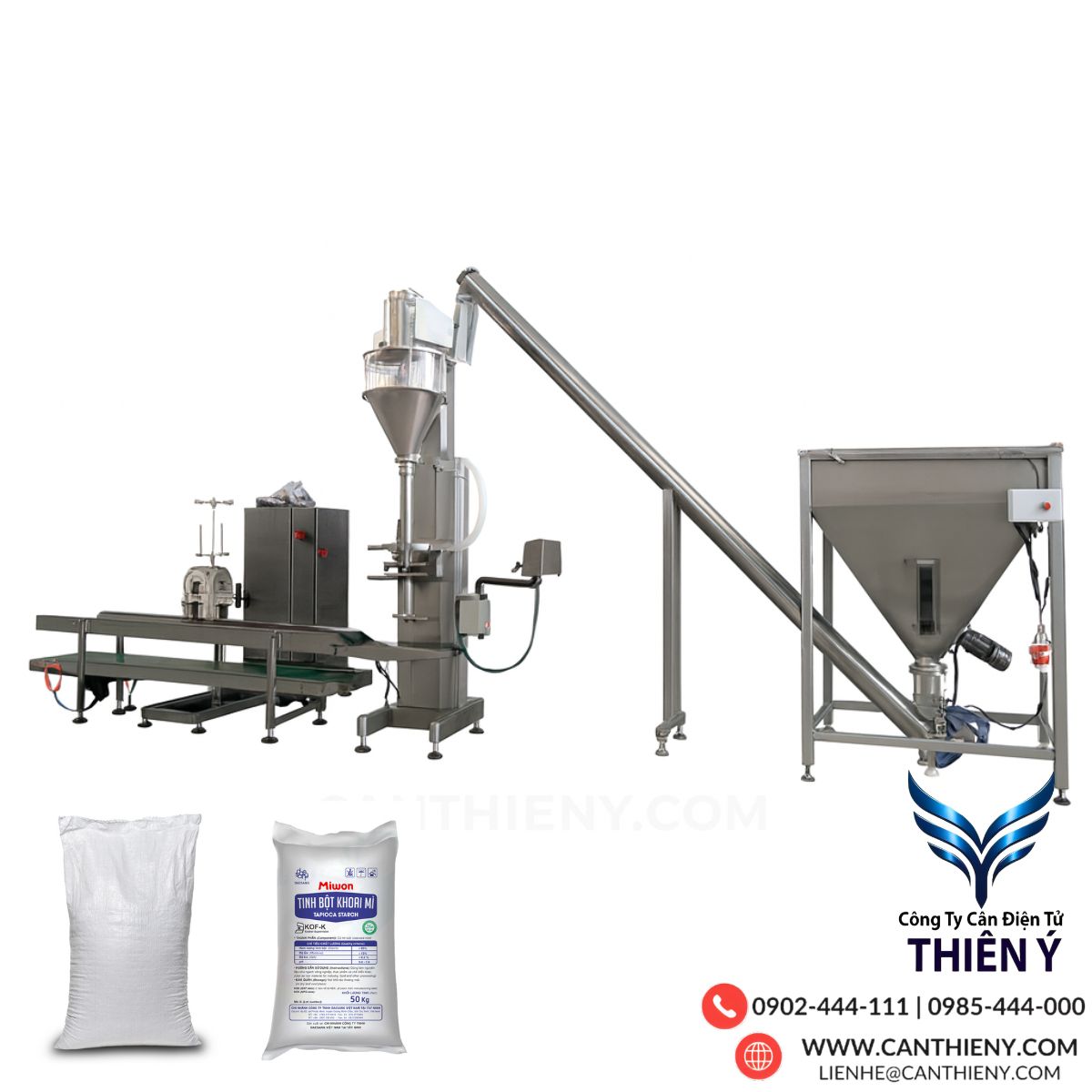 Cân Điện Tử Đóng Bao Cấp Liệu Khí Nén – Chính Hãng, Báo Giá