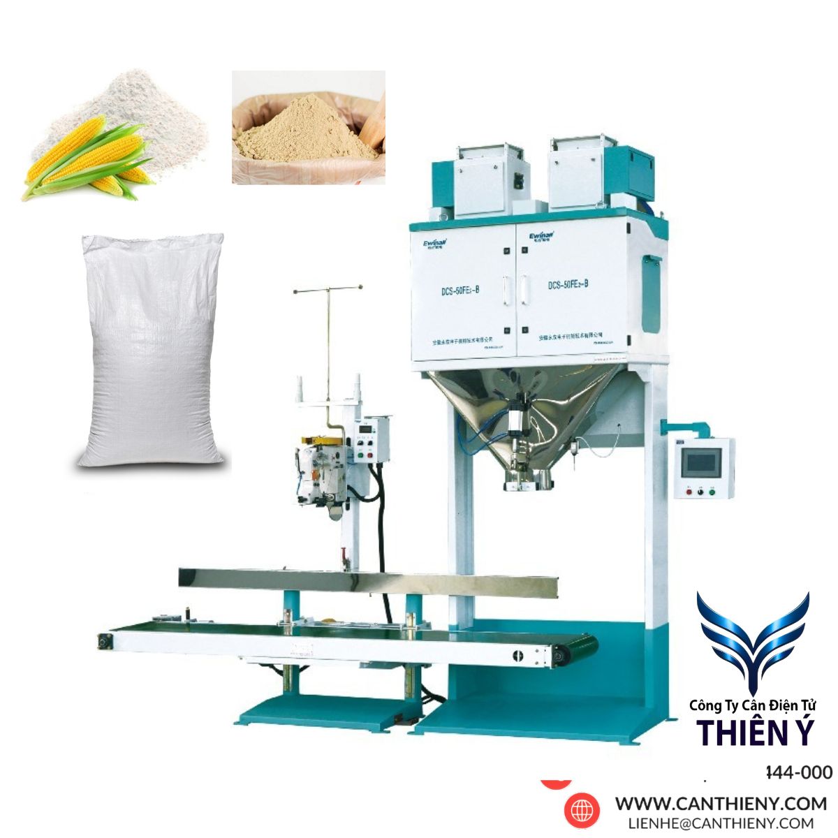 Cân Điện Tử Đóng Bao Cấp Liệu Trục Vít – Chính Hãng, Báo Giá