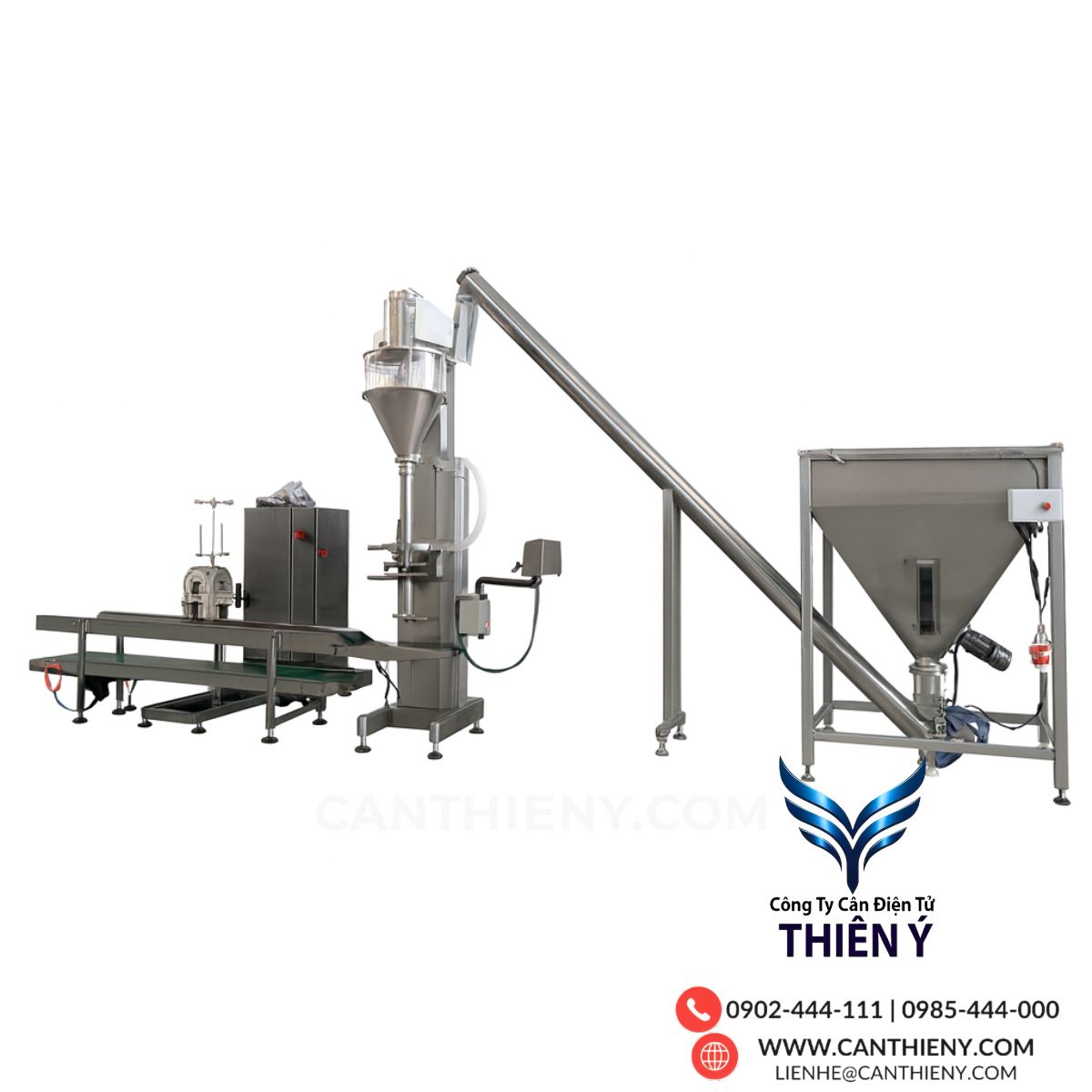 Cân Điện Tử Đóng Bao Có Băng Tải Cấp Liệu – Chính Hãng, Báo Giá