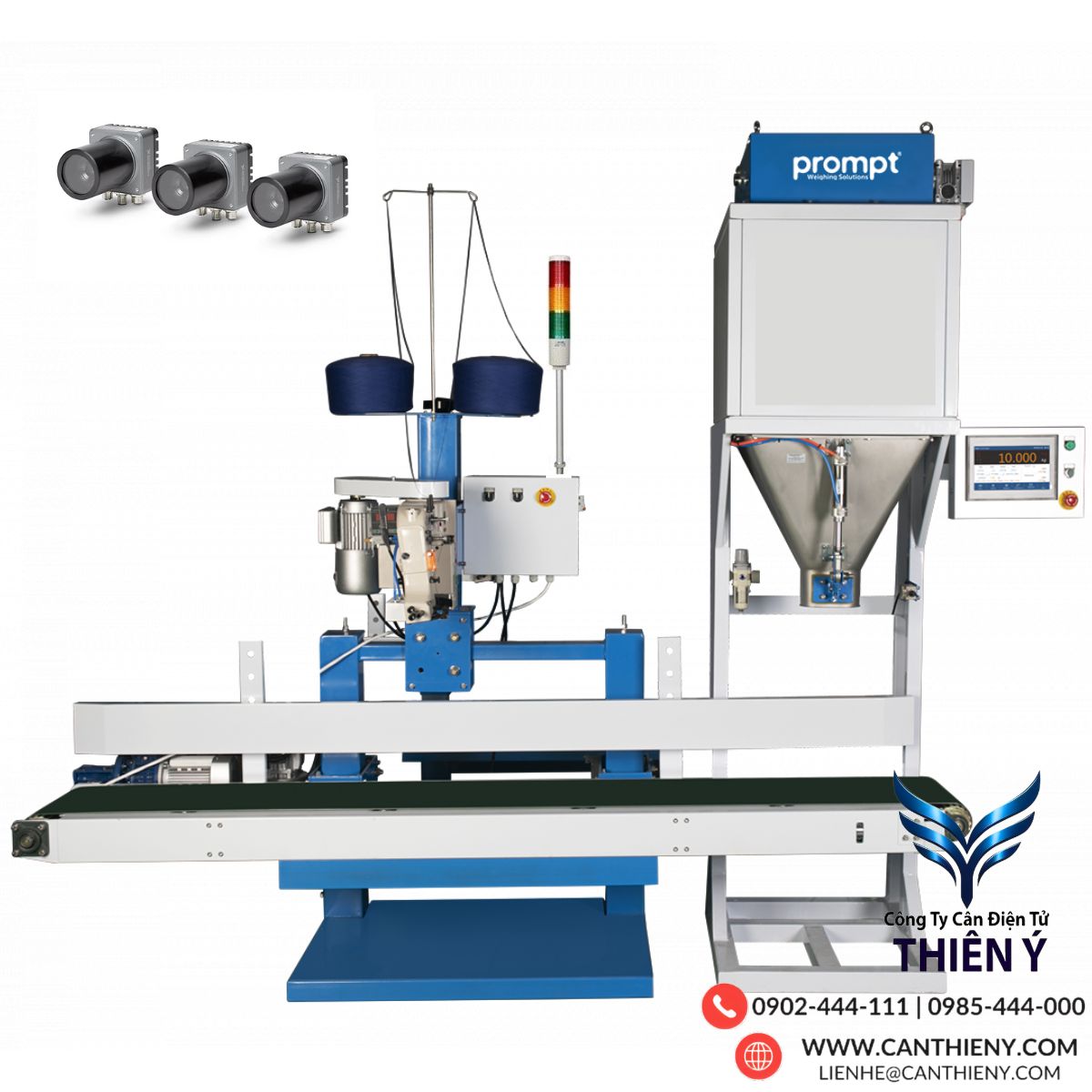 Cân Điện Tử Đóng Bao Có Camera Giám Sát – Chính Hãng, Giá Tốt