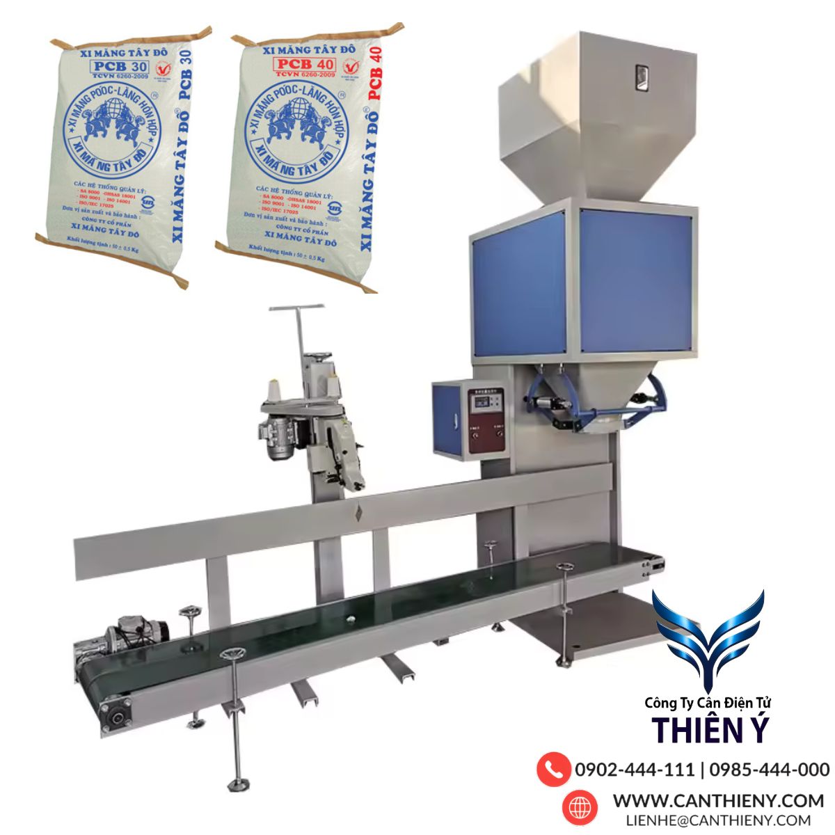 Cân Điện Tử Đóng Bao Ngành Xi Măng – Chính Hãng, Giá Tốt