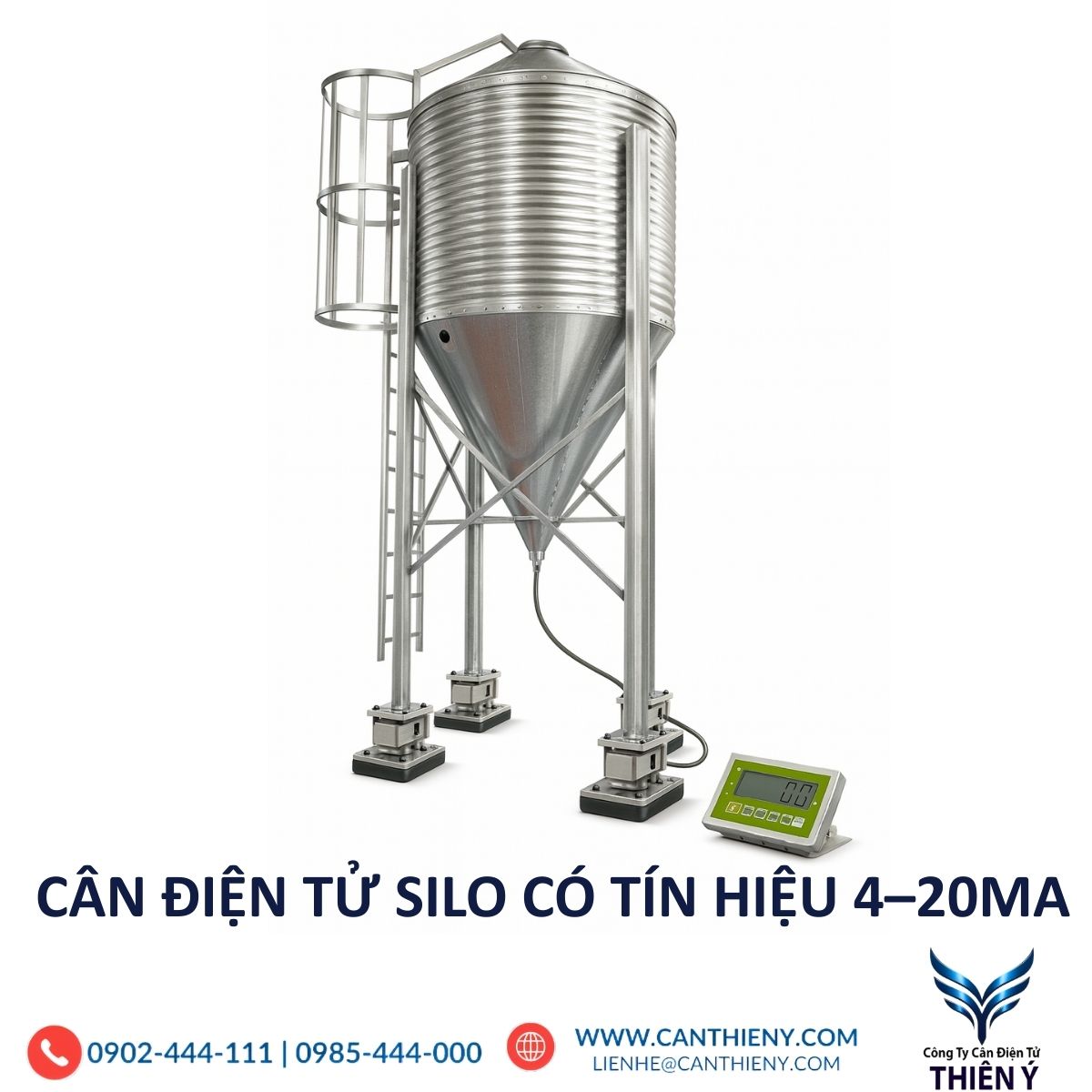 Cân Điện Tử Silo Có Tín Hiệu 4–20mA – Chính Hãng, Báo Giá Ưu Đãi