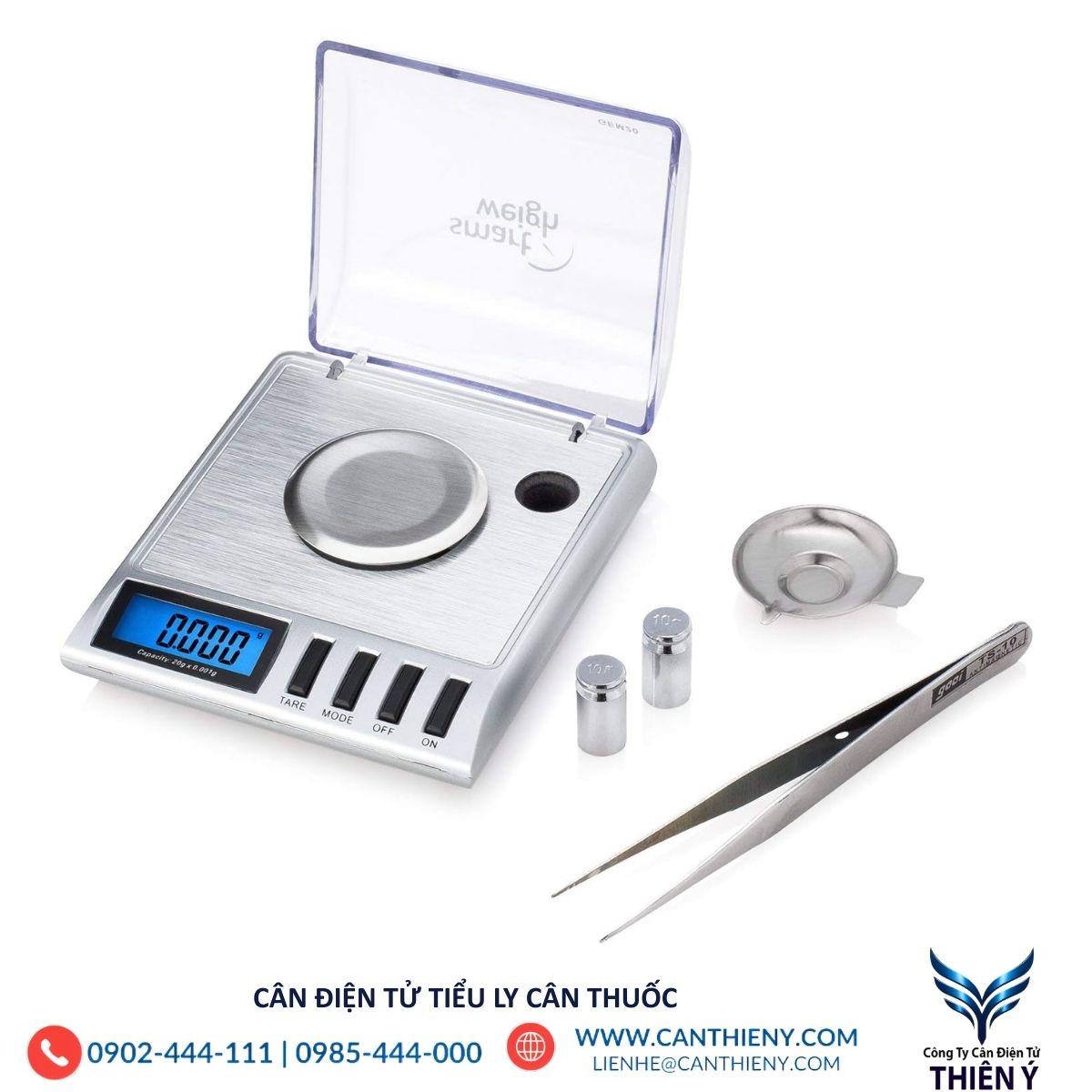 Hình ảnh cân điện tử tiểu ly cân thuốc độ phân giải cao, dùng trong hiệu thuốc, phòng khám, phòng lab.