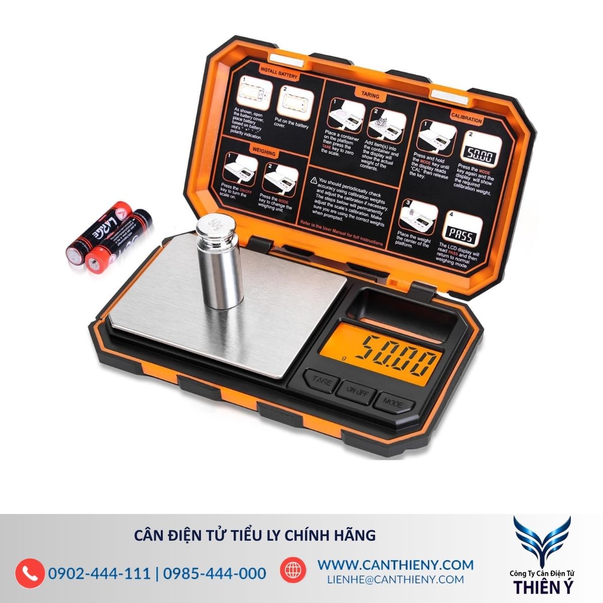 cân điện tử tiểu ly chính hãng dùng cân mỹ phẩm, vàng, thuốc