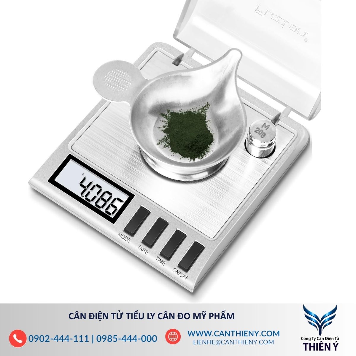 cân điện tử tiểu ly cho mỹ phẩm handmade chính xác 0.01g