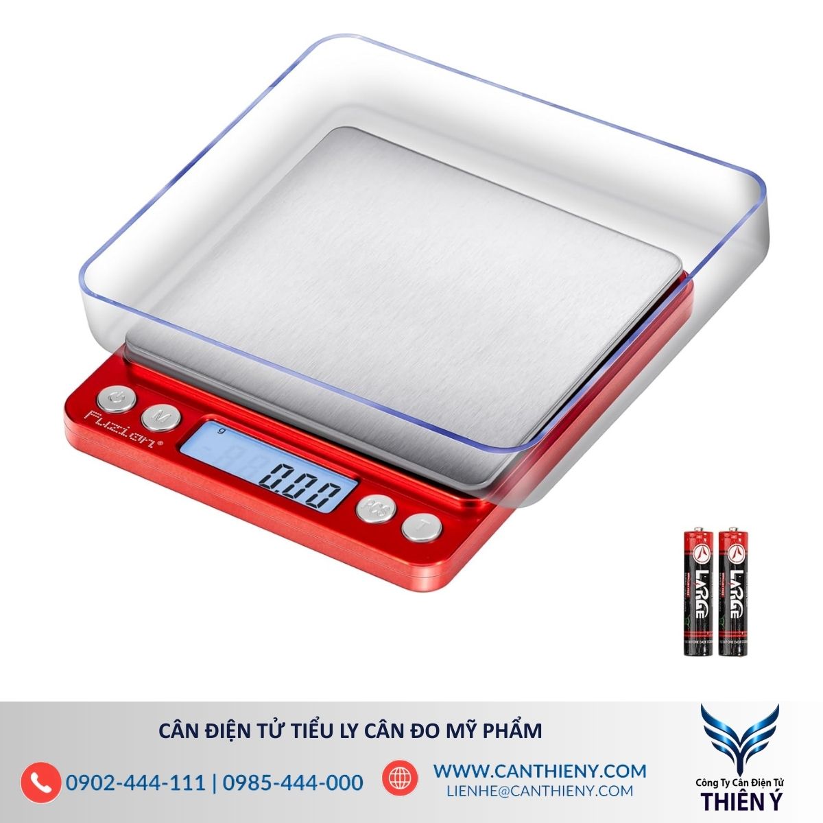 cân điện tử tiểu ly dùng cho nhà bếp gọn nhẹ chính xác