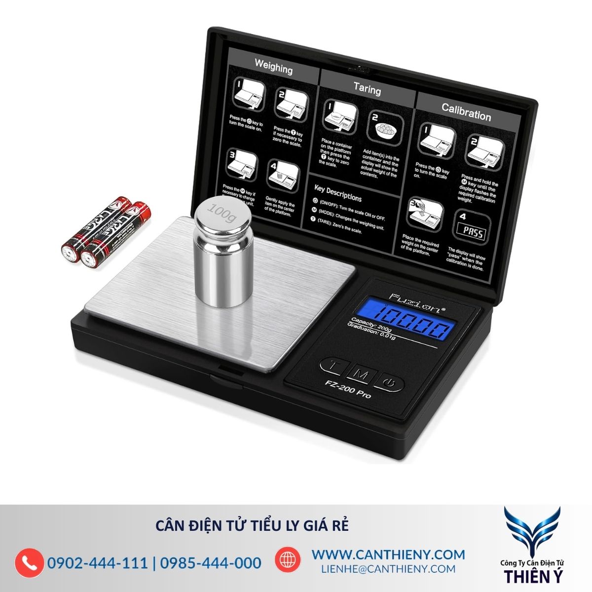 cân điện tử tiểu ly giá rẻ dùng cân mỹ phẩm, dược liệu, vàng bạc