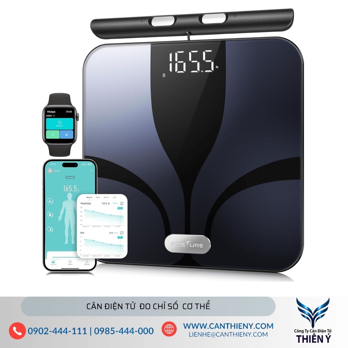 Cân điện tử trẻ em in kết quả chính hãng Thiên Ý