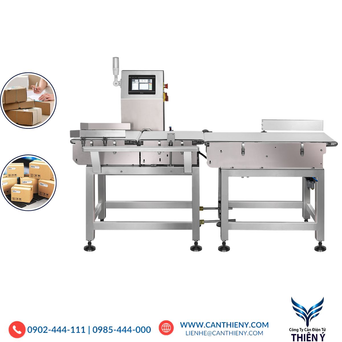 Cân inline đặt trước máy đóng seal – BH từ 12 tháng, chính hãng