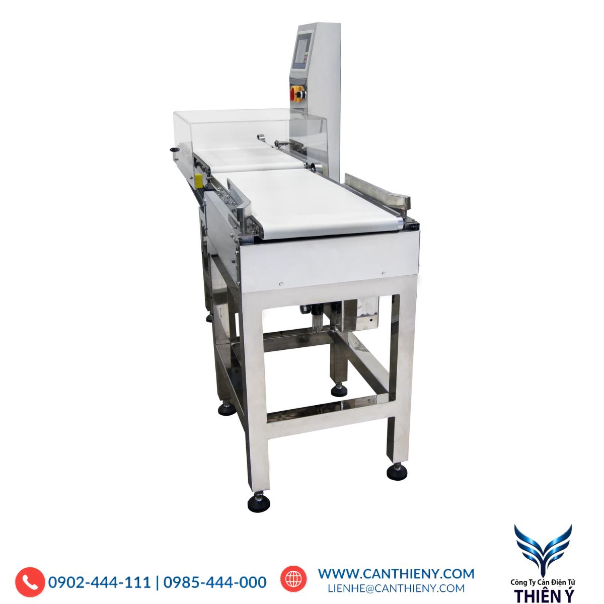 Cân kiểm tra khối lượng sản phẩm tốc độ cao 180 SP/Phút