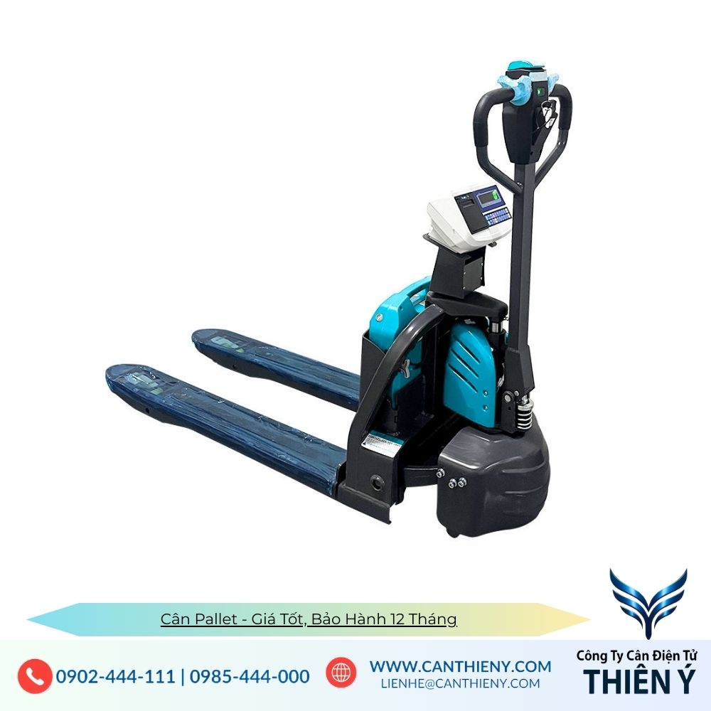 cân xe nâng điện Thiên Ý chính hãng
