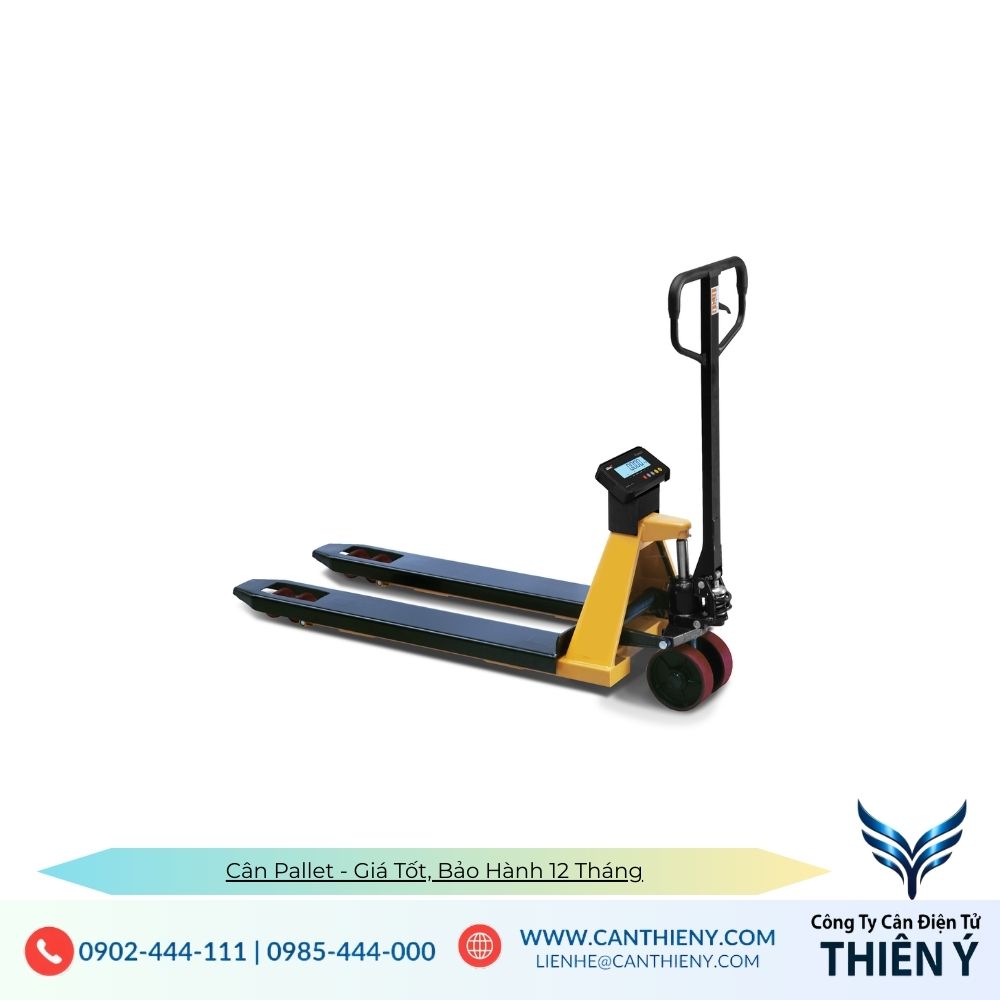 Cân xe nâng tay - giá rẻ , bảo hành 12 tháng.