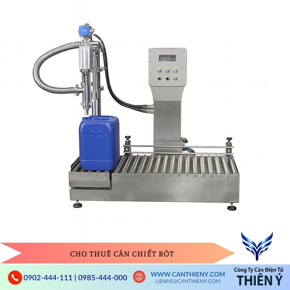 Cho thuê cân chiết rót chất lỏng 200kg - Giá Hợp Lý, Hợp Đồng Từ 1 Năm.