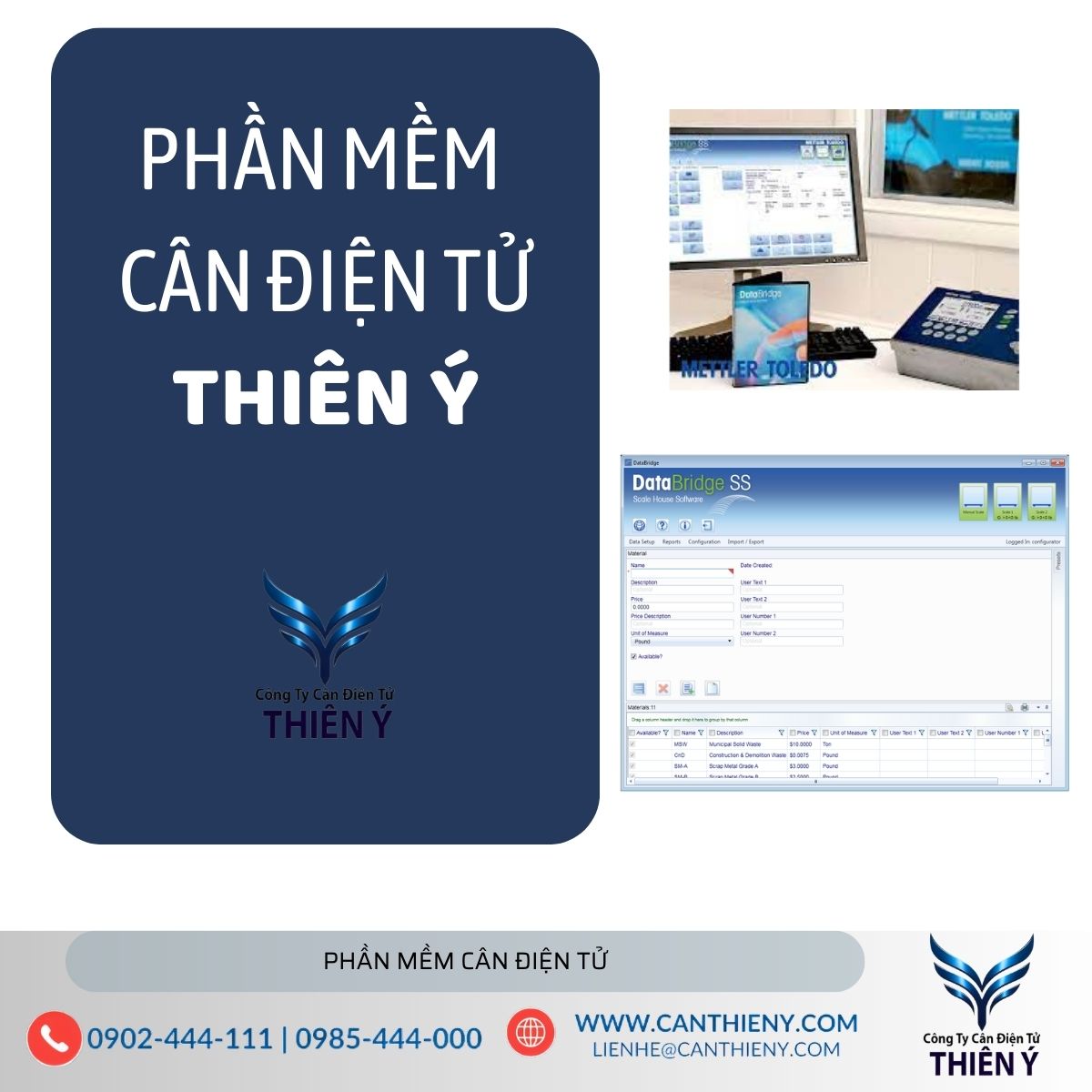Phần mềm cân có báo cáo theo ca - chất lượng, bảo hành 12 tháng.