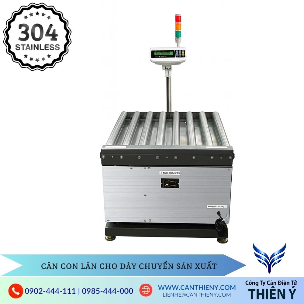 Cân Con Lăn Điện Tử Công Nghiệp - Giá Rẻ, Bảo Hành 12 Tháng.