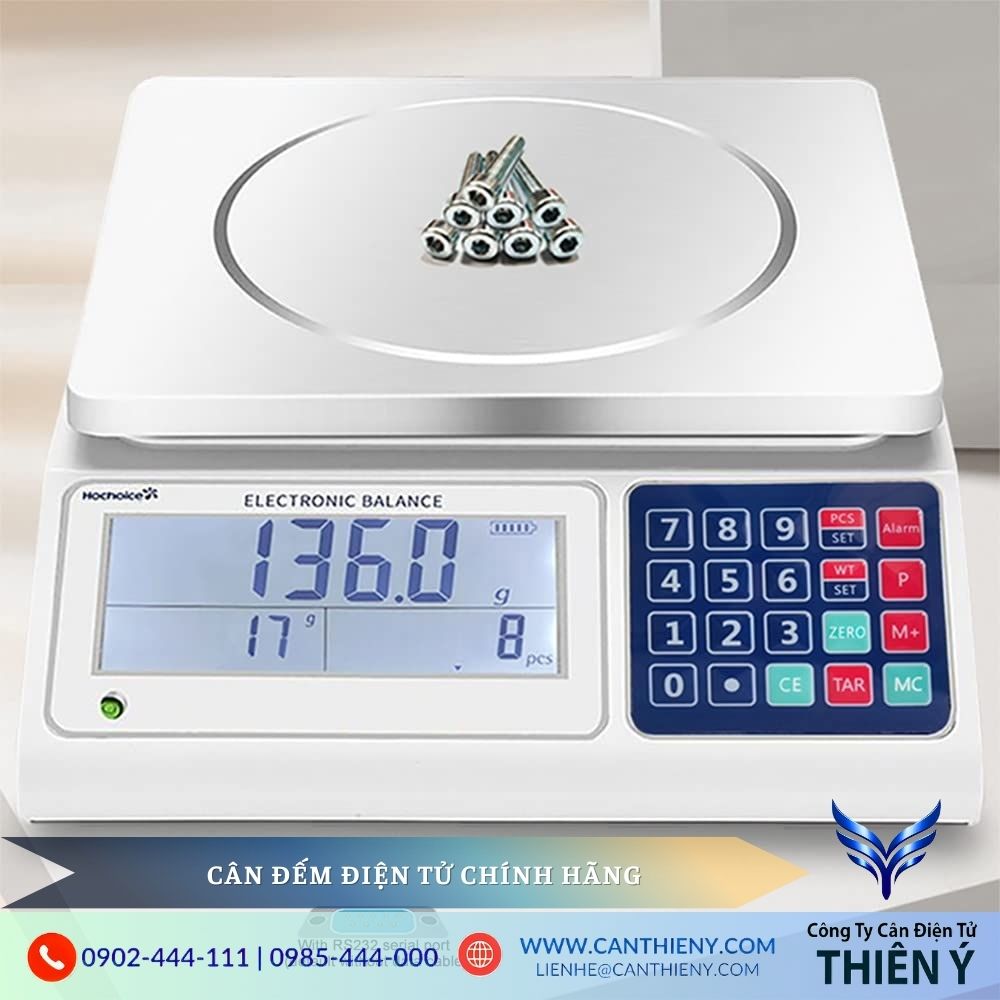 Cân Đếm Điện Tử 3 Dòng Hiển Thị chính hãng, giá rẻ, chất lượng cao bảo hành 12 tháng