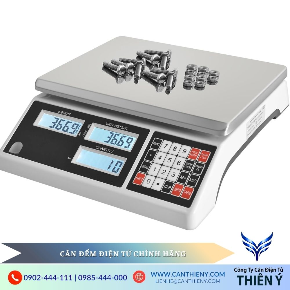 Cân Đếm Điện Tử Chống Nước Nhẹ chính hãng, giá rẻ, bền bỉ, bảo hành 12 tháng
