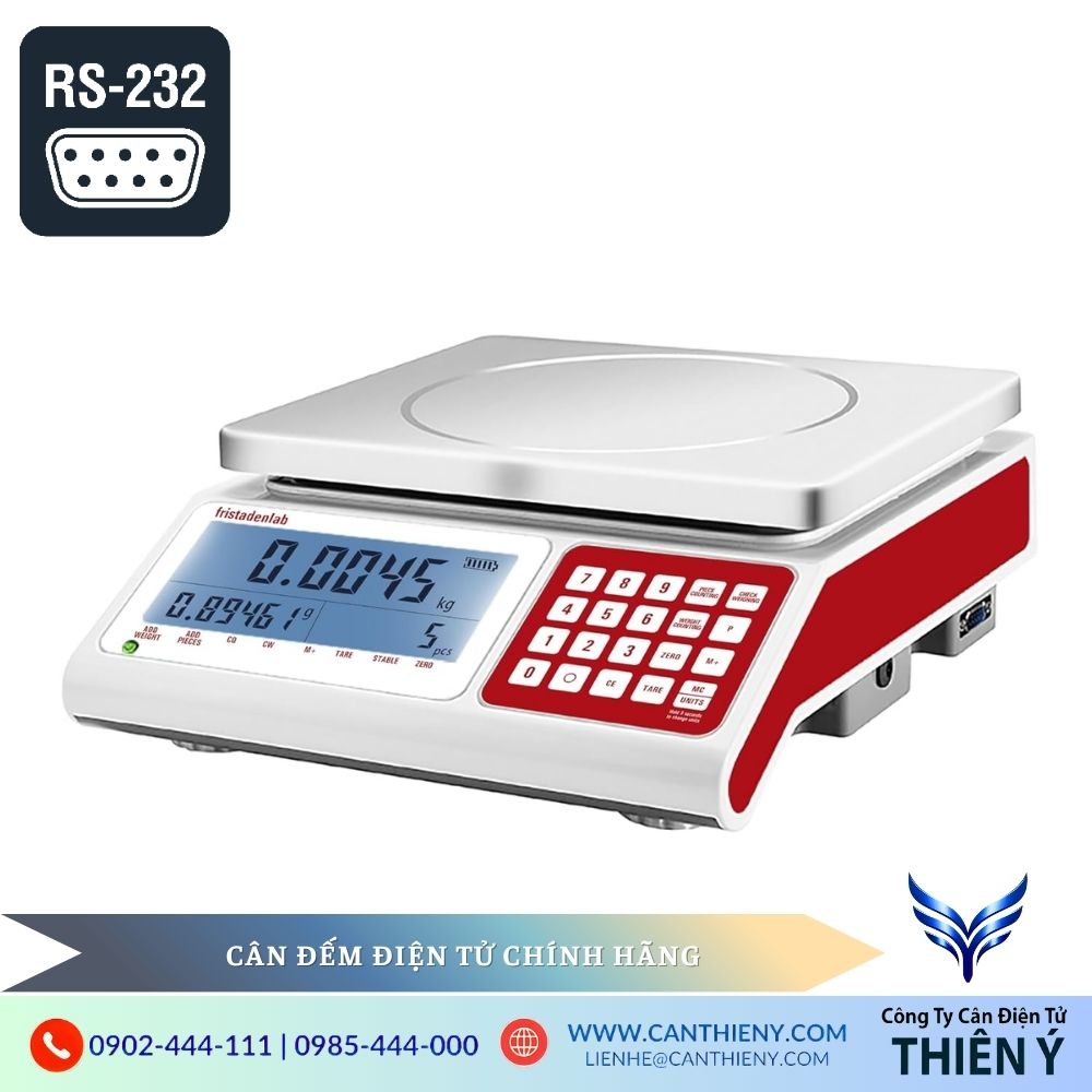Cân Đếm Điện Tử Có RS232 chính hãng, giá rẻ, chất lượng cao, bảo hành 12 tháng