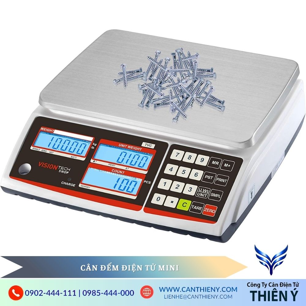 Cân đếm điện tử công nghiệp chính hãng bền bỉ bảo hành 12 tháng