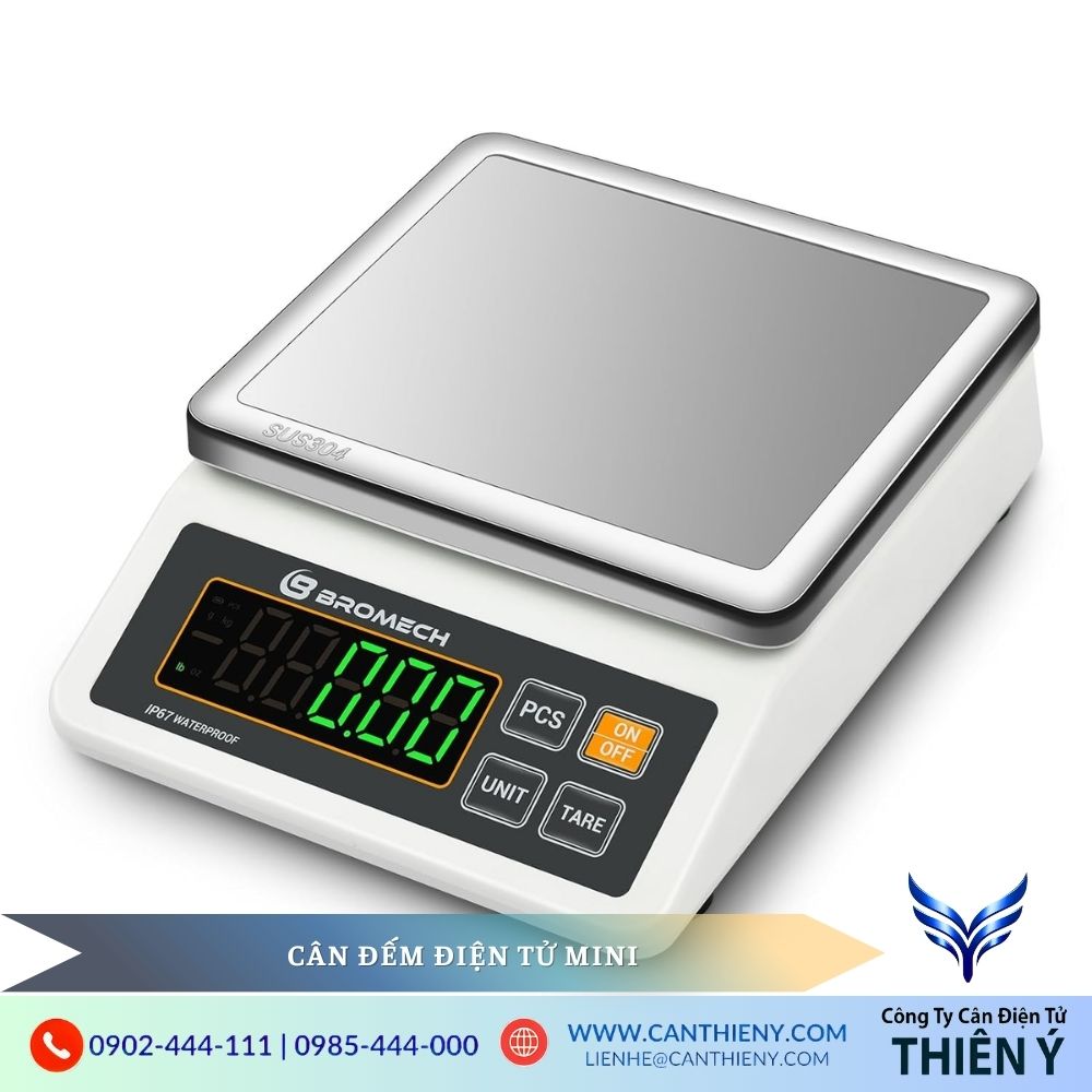 Cân đếm điện tử mini nhỏ gọn chính hãng bảo hành 12 tháng