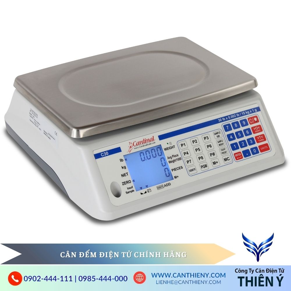 Cân đếm điện tử ngoài trời chính hãng bền bỉ bảo hành 12 tháng