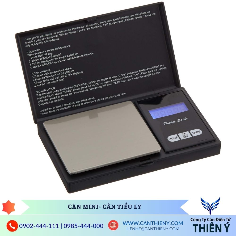 Cân điện tử bỏ túi cho dược phẩm chính hãng, chất lượng cao, giá rẻ