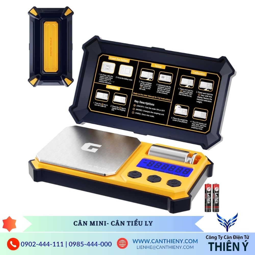 Cân điện tử bỏ túi mini chính hãng giá rẻ chất lượng cao bảo hành 12 tháng