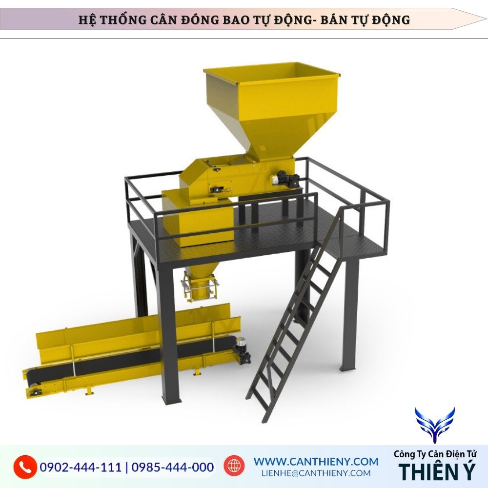 Cân Đóng Bao Điện Tử 25Kg - Chính Hãng, bảo hành 12 tháng.
