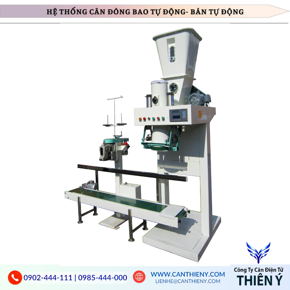 Cân đóng bao điện tử cho ngành xi măng chính hãng, giá rẻ, chất lượng cao, bảo hành 12 tháng