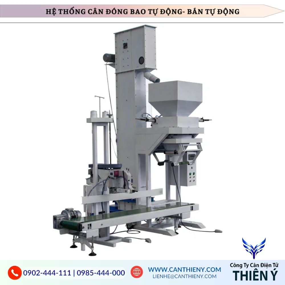 Cân Đóng Bao Điện Tử Có Rs232 - Giá Rẻ, bảo hành 12 tháng,.