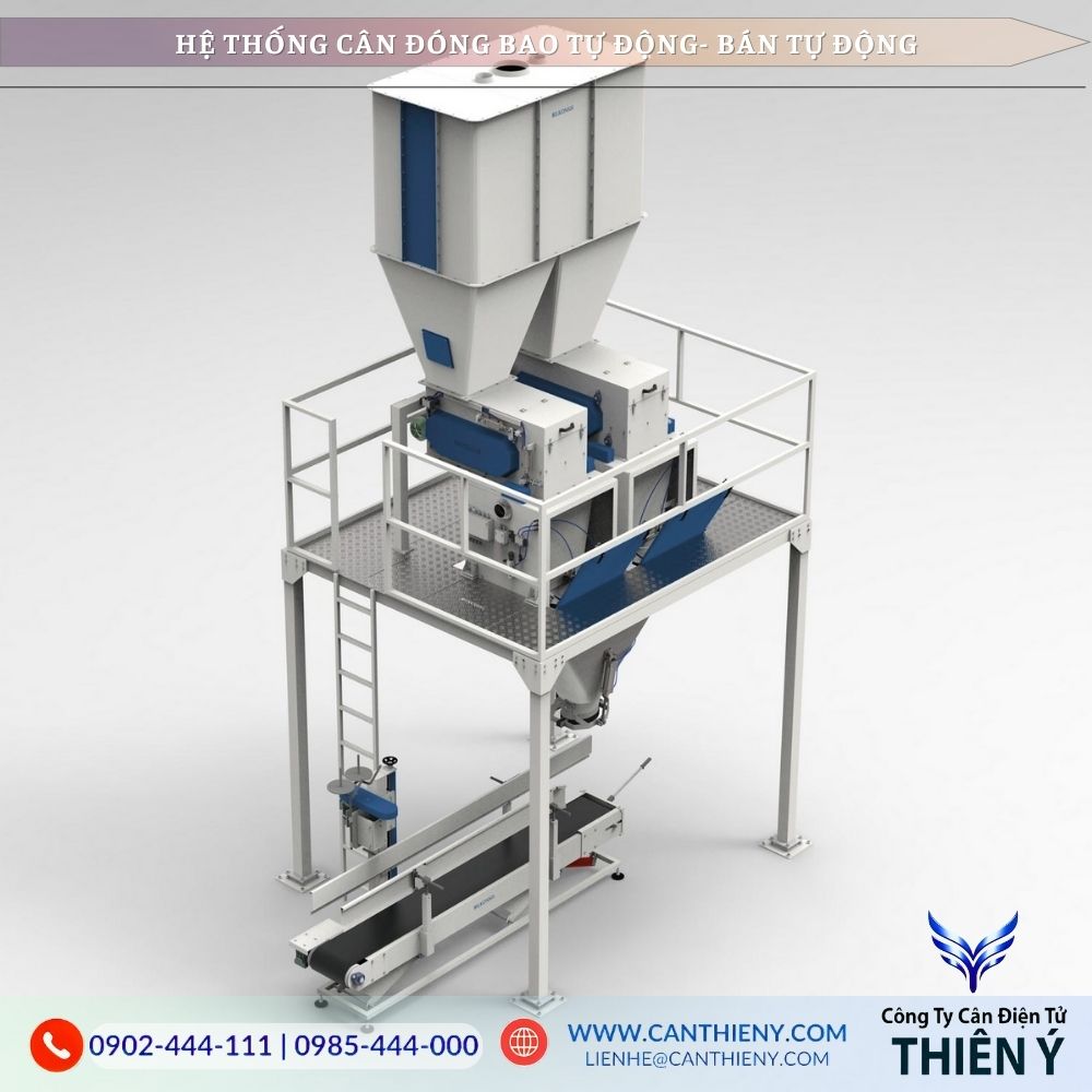 Cân đóng bao điện tử giá rẻ chính hãng, bảo hành 12 tháng, chất lượng vượt trội