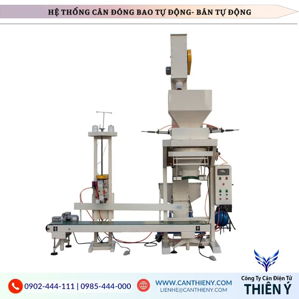 Hình ảnh Cân Đóng Bao Điện Tử Kết Nối Erp giá rẻ, chính hãng, chất lượng cao, bảo hành 12 tháng tại Thiên Ý