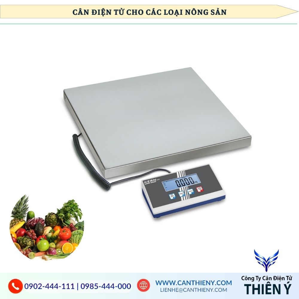 Thiết bị cân nông sản điện tử cho rau củ quả chính hãng, bảo hành 12 tháng
