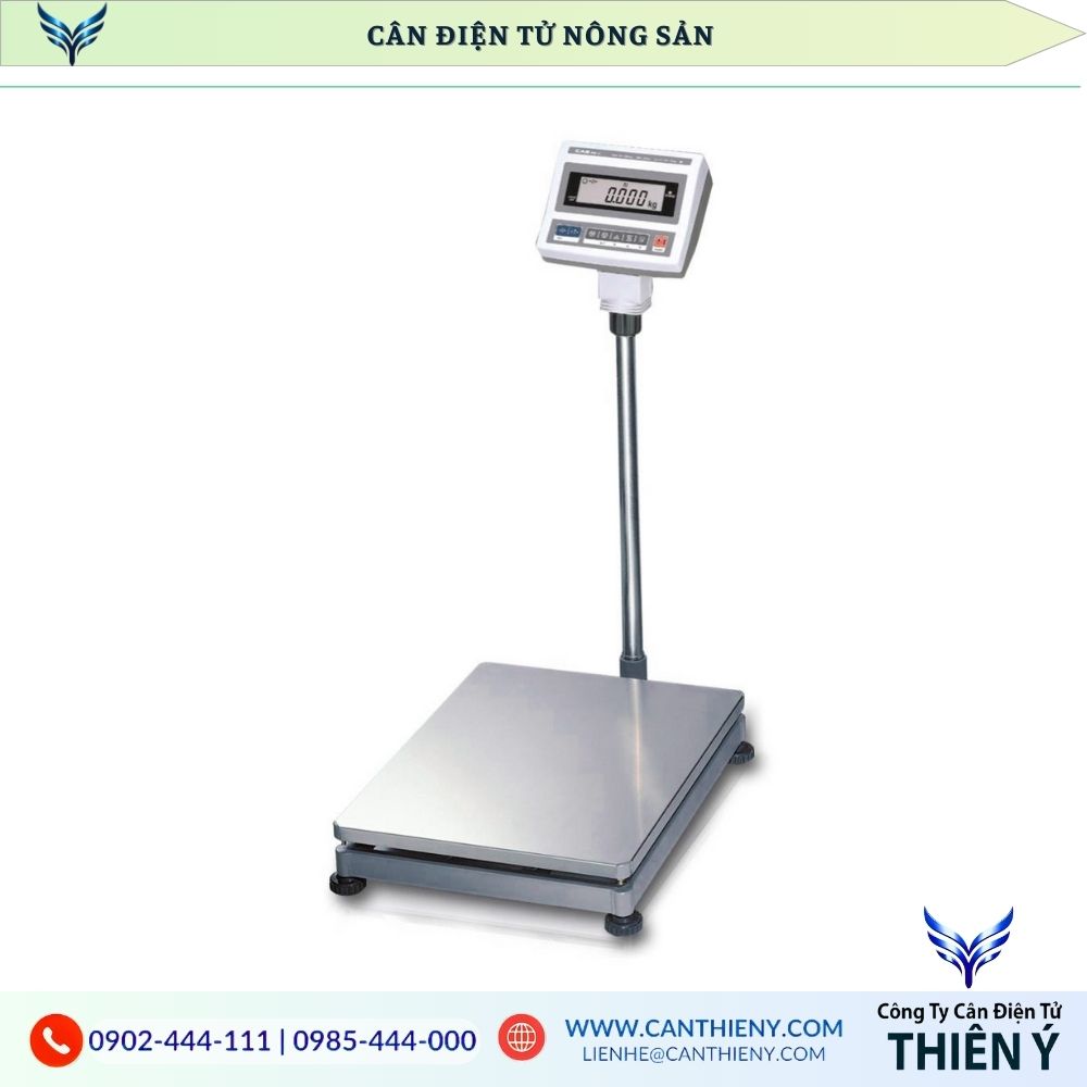 Hình ảnh cân nông sản điện tử dùng ngoài trời, chống nước, chính xác và bền bỉ.