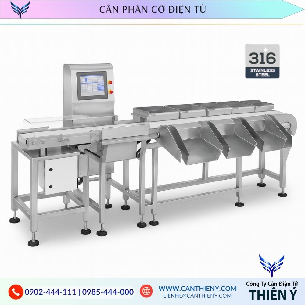 Hình ảnh Cân Phân Cỡ Điện Tử Inox 316 chính hãng, cao cấp, bảo hành 12 tháng, thiết kế siêu bền, chống ăn mòn tuyệt đối.