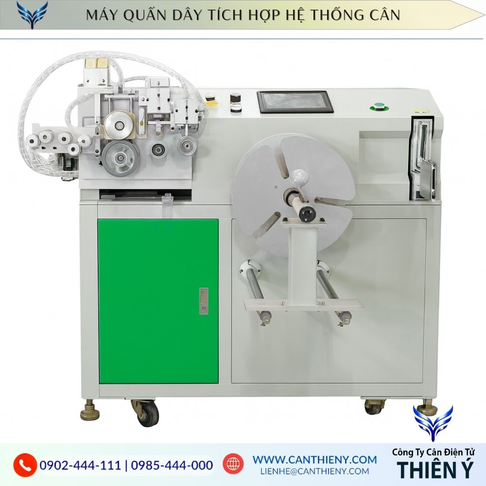 Hình ảnh Cân Quấn Cuộn Dây Chính Hãng Thiên Ý, chất lượng cao, bảo hành 12 tháng, độ bền vượt trội cho sản xuất.