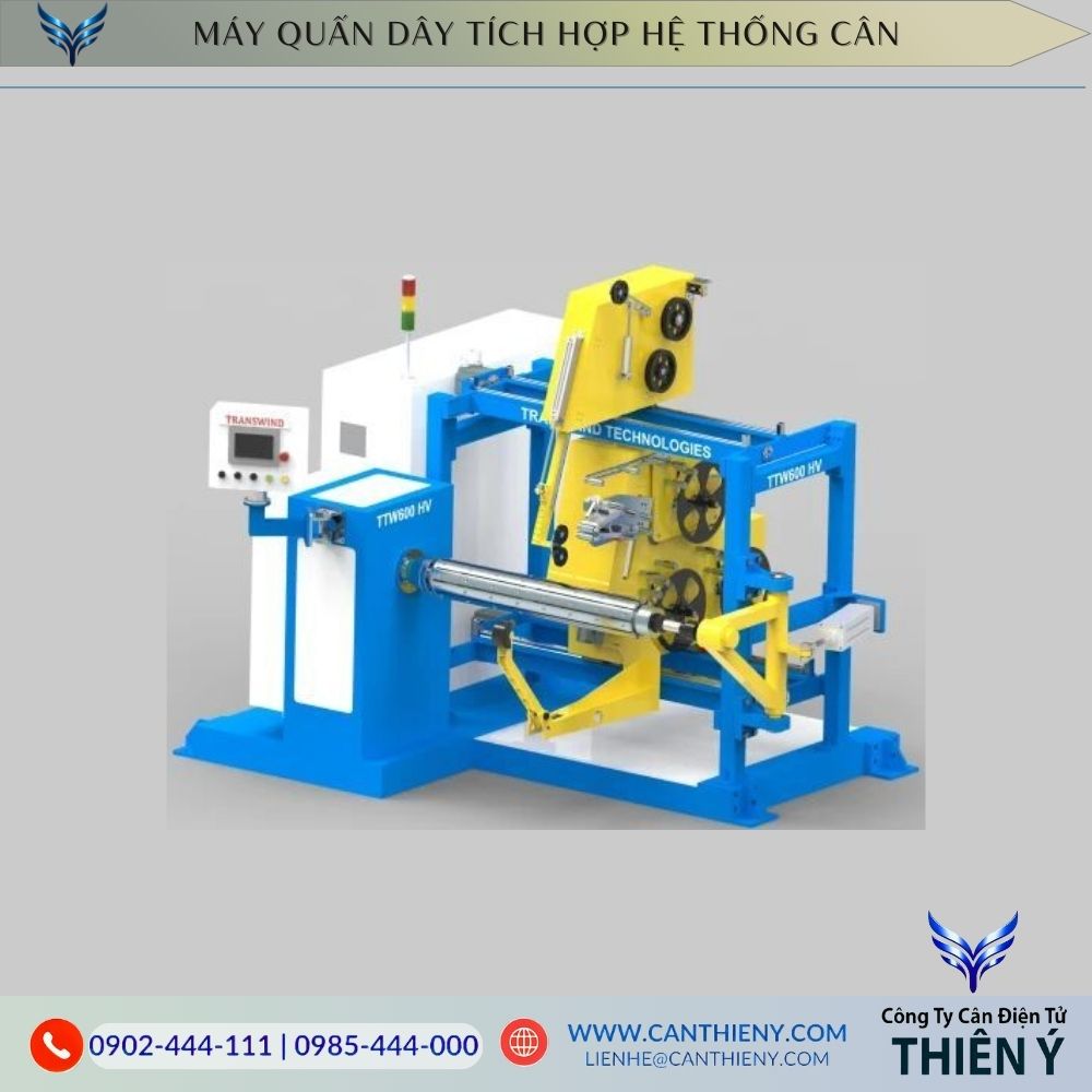 Cân quấn cuộn dây trong kho sản xuất giá rẻ, chất lượng cao, bảo hành 12 tháng