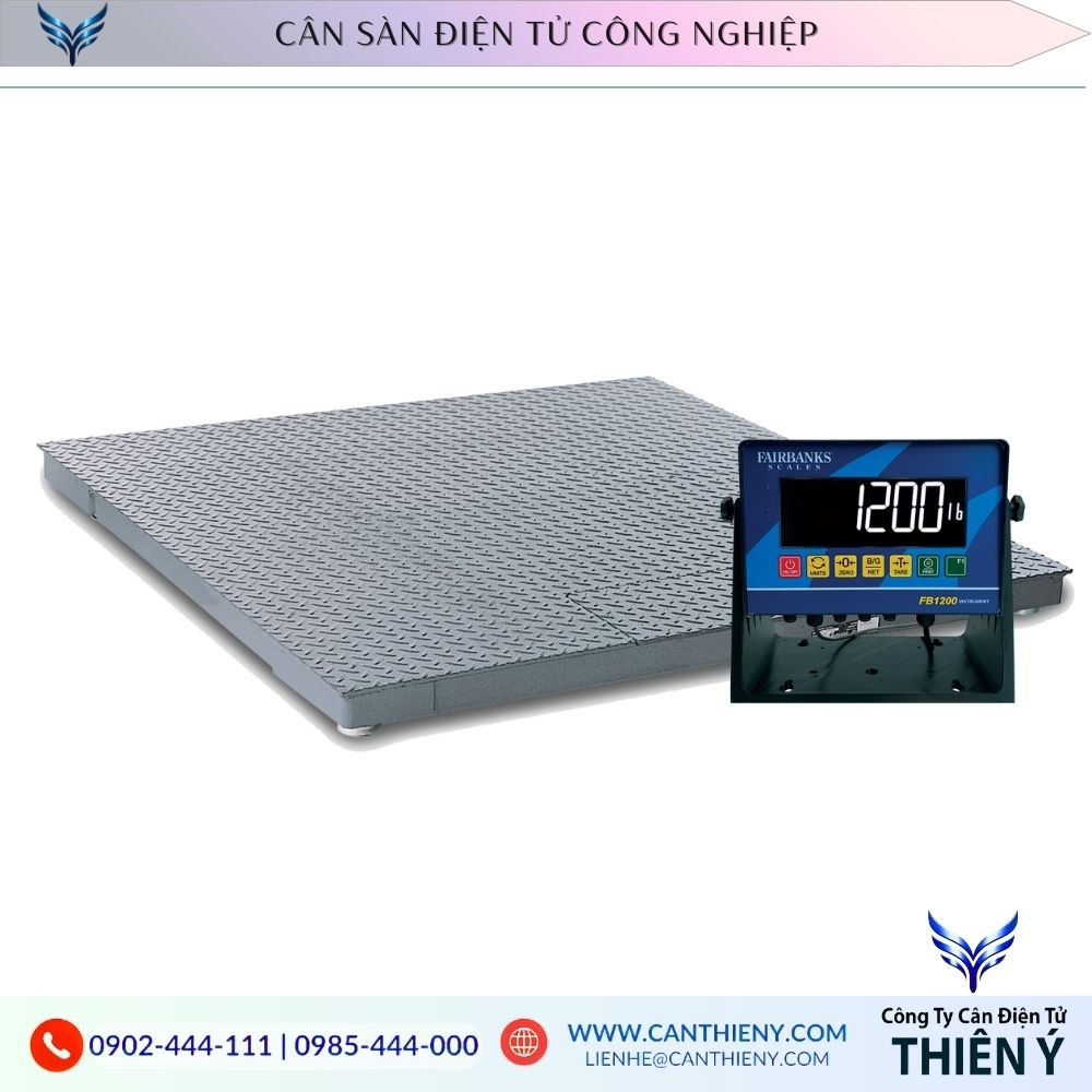 Cân sàn điện tử hiển thị không dây Thiên Ý, tiện lợi và chính xác cho quản lý hàng hóa