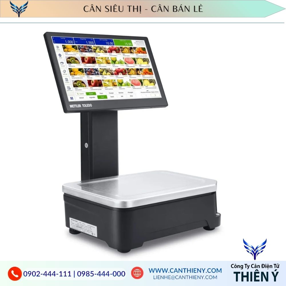 Cân Siêu Thị Điện Tử In Phiếu Tính Tiền – in tem hóa đơn rõ ràng, tích hợp phần mềm bán hàng, bảo hành 12 tháng