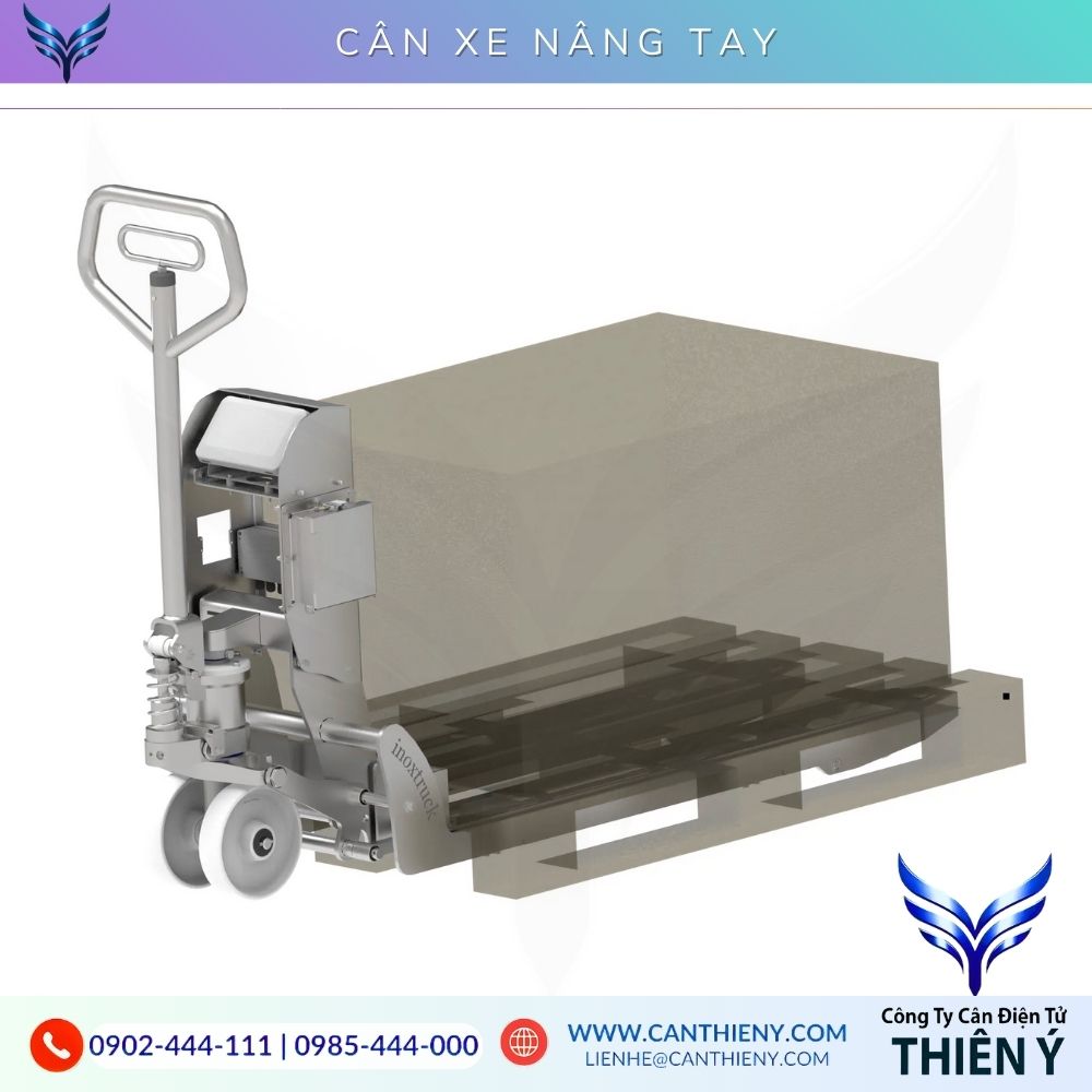 Cân Xe Nâng Tay Điện Tử Có Màn Hình LCD - Giá Rẻ, Bảo Hành 12 Tháng