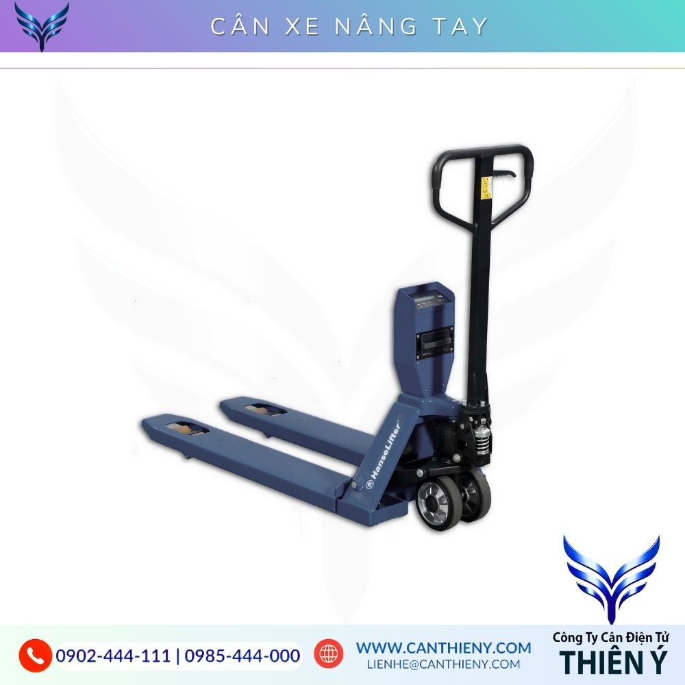 Cân xe nâng tay điện tử ERP – kết nối phần mềm, tự động hóa truy xuất và quản lý dữ liệu kho