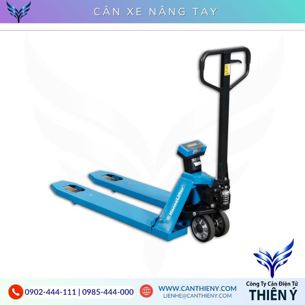 Hình ảnh cân xe nâng tay điện tử ngoài trời chính hãng, chống nước, chống bụi, bền bỉ, bảo hành 12 tháng