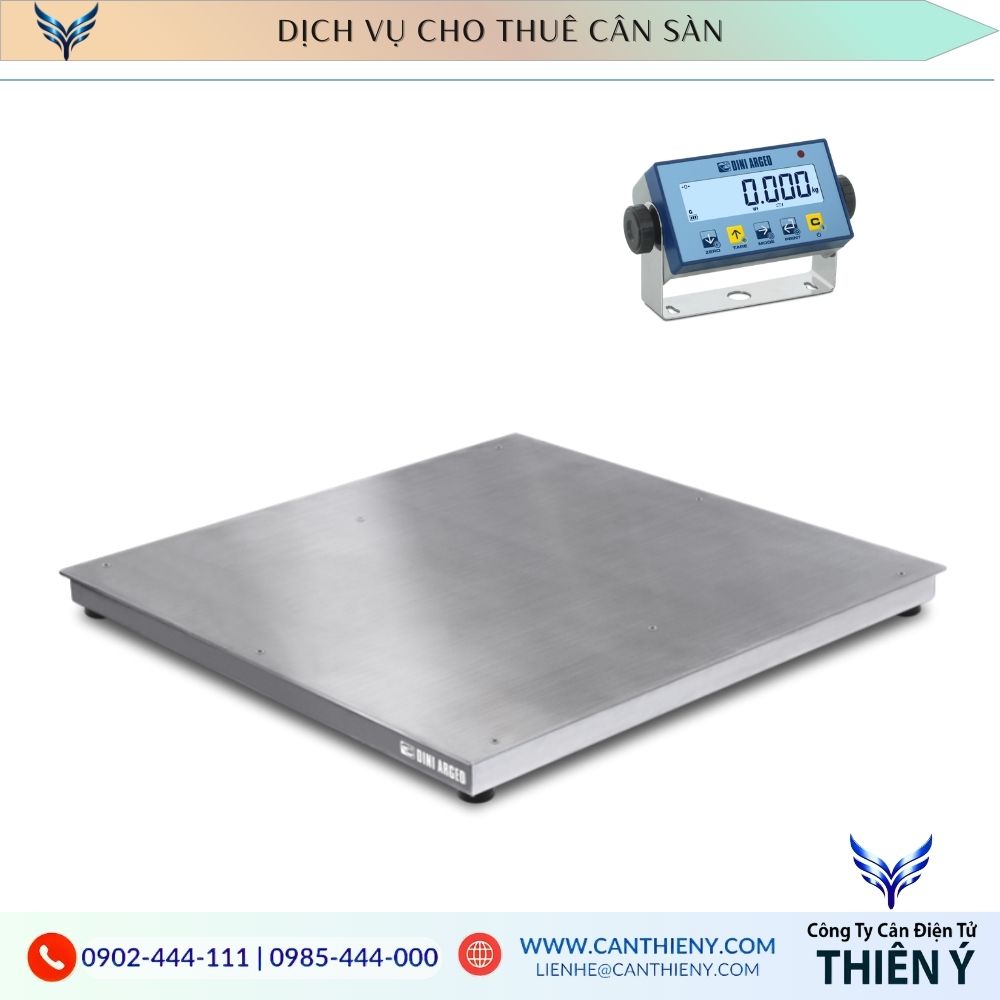 Cho thuê cân sàn điện tử ngắn hạn từ 1 tháng, dài hạn từ 1 năm, chính hãng, độ bền cao tại Thiên Ý