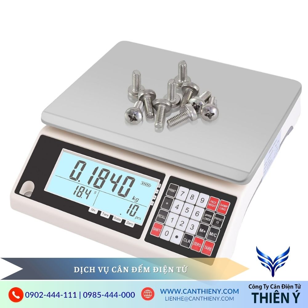 Dịch vụ cho thuê cân đếm điện tử 30kg chính hãng, giá rẻ, bảo hành 12 tháng