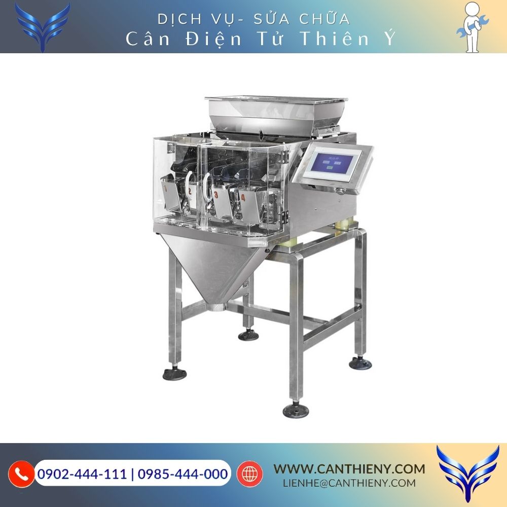 Hình ảnh dịch vụ lắp đặt cân hạt giống điện tử đóng bao lúa đậu chuyên nghiệp