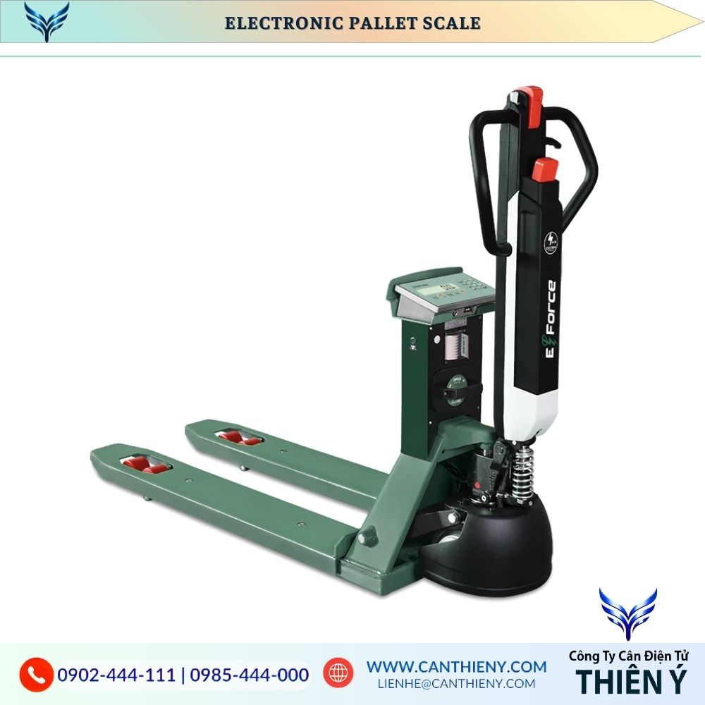 Stainless Steel Pallet Scale with corrosion-resistant build, high accuracy, 12-month warranty, suitable for food and pharma industries.